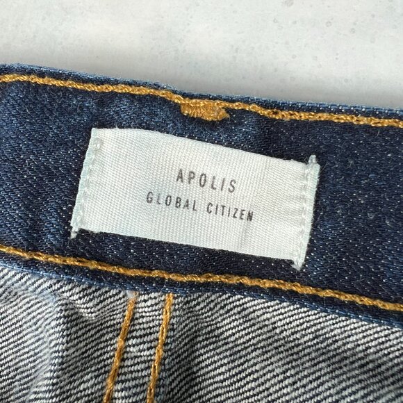 Apolis Global Citizen Red Line Selvedge Jeans Men's 30x33* Straight Denim Tag 30 - Picture 7 of 16